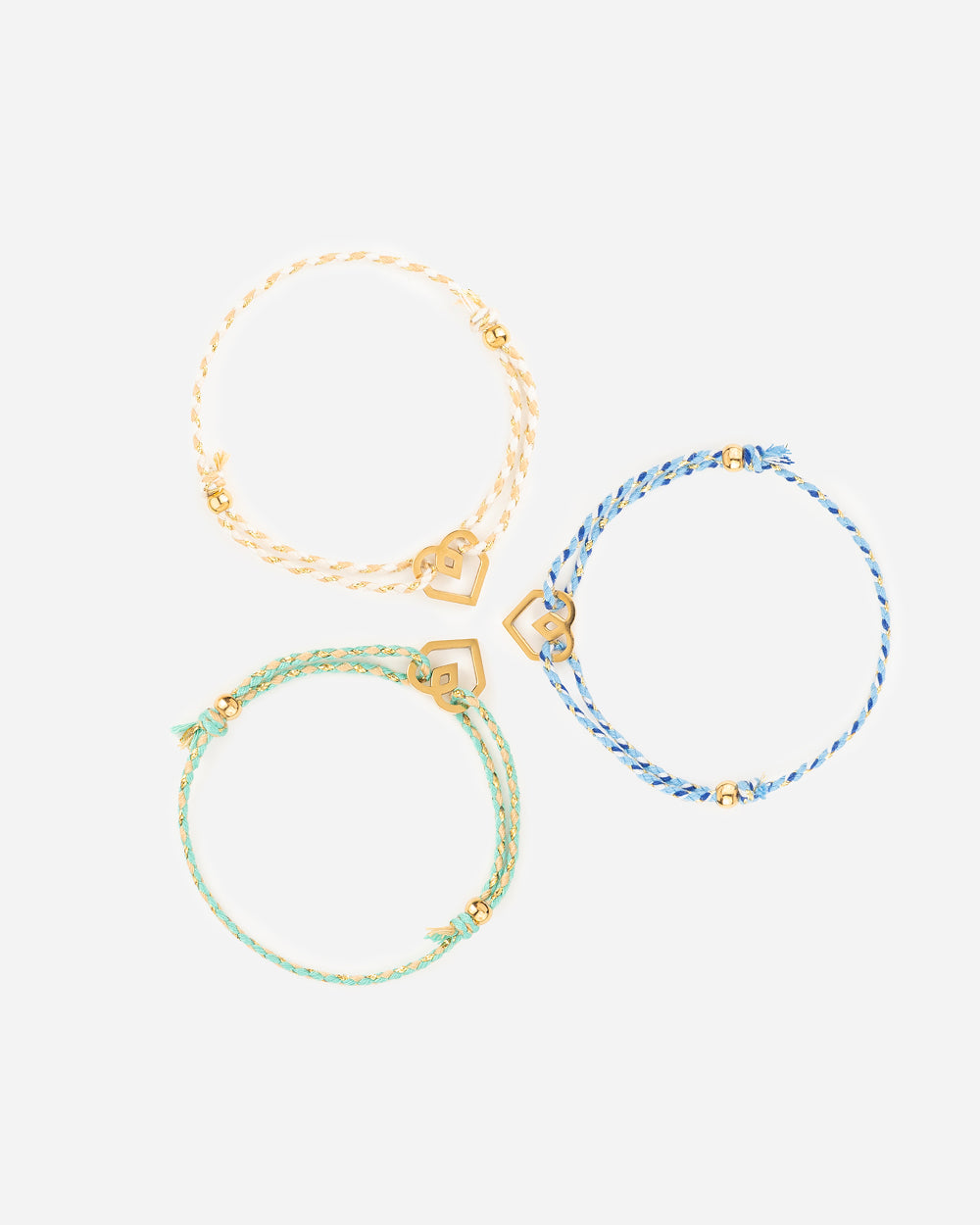 PULSERA Corazón Azul
