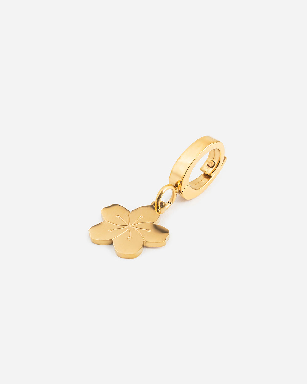 CHARM Tropical Flower - Gold