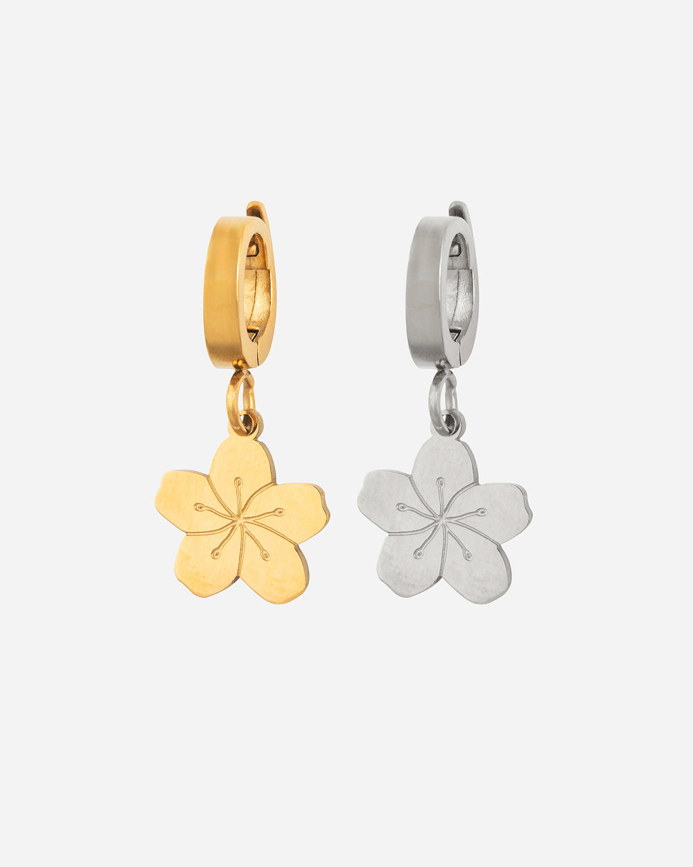 CHARM Tropical Flower - Gold