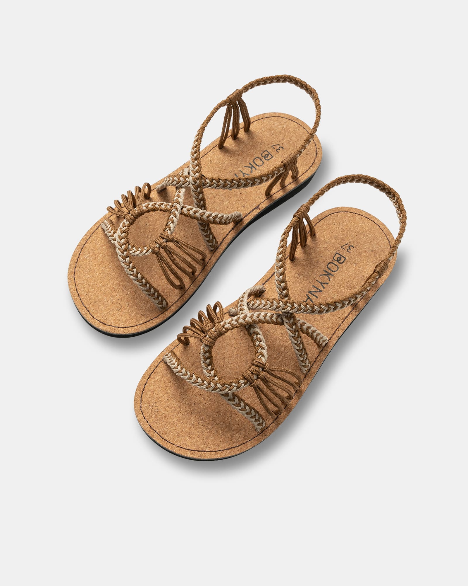 【PORTERNA】Moffrey Basic Sandals VEDRA - Round-Toe Soft Fisherman Sandal – Hereu Studio