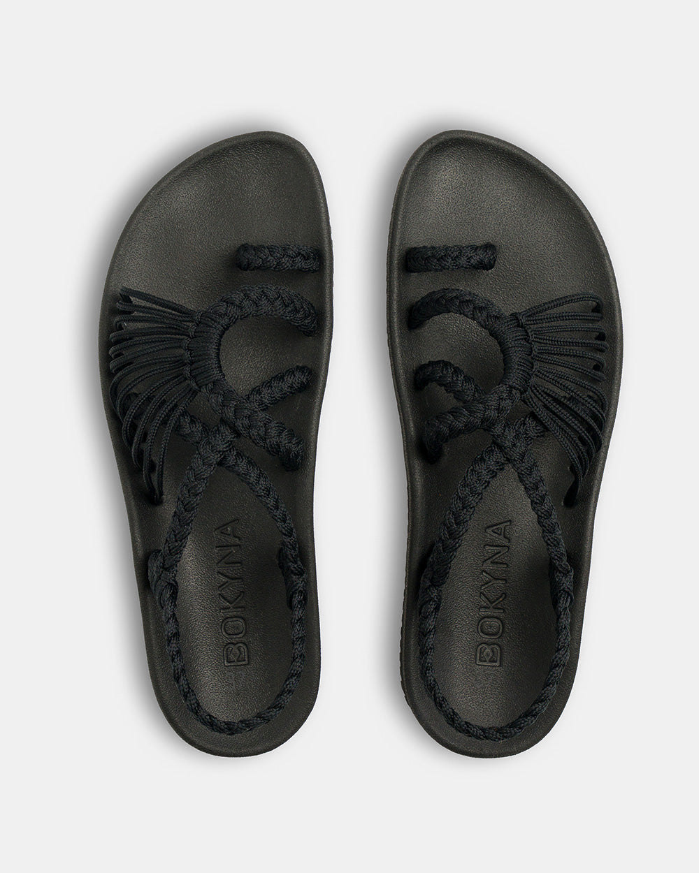 bokyna new elevate collection black sandals for women 2025