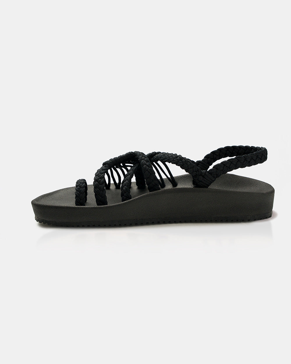 bokyna elevate collection black sandals for women