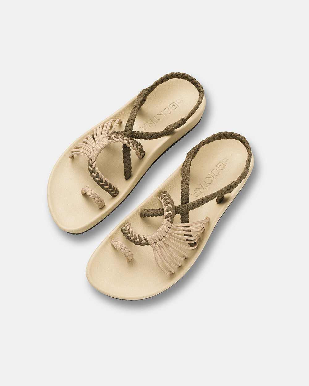 bokyna new elevate collection sand color sandals for women 2025