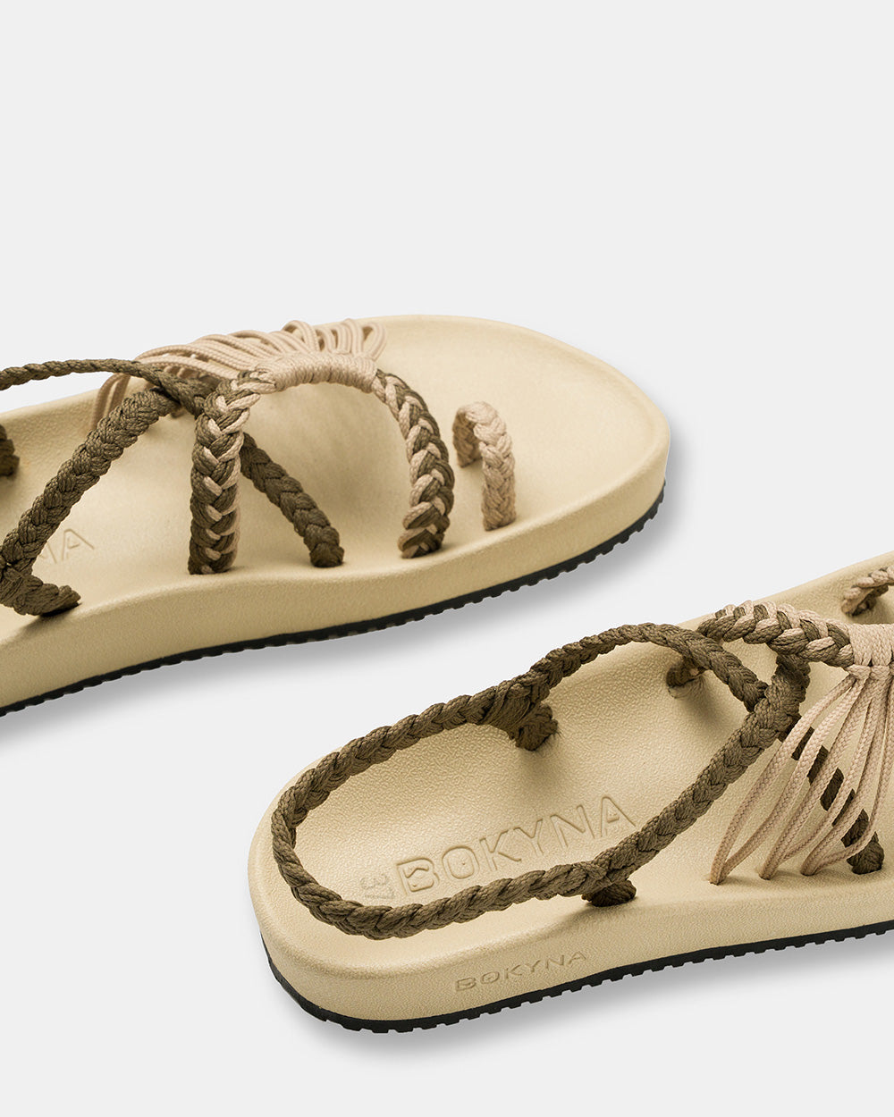 bokyna elevate collection sand color sandals for women 2025