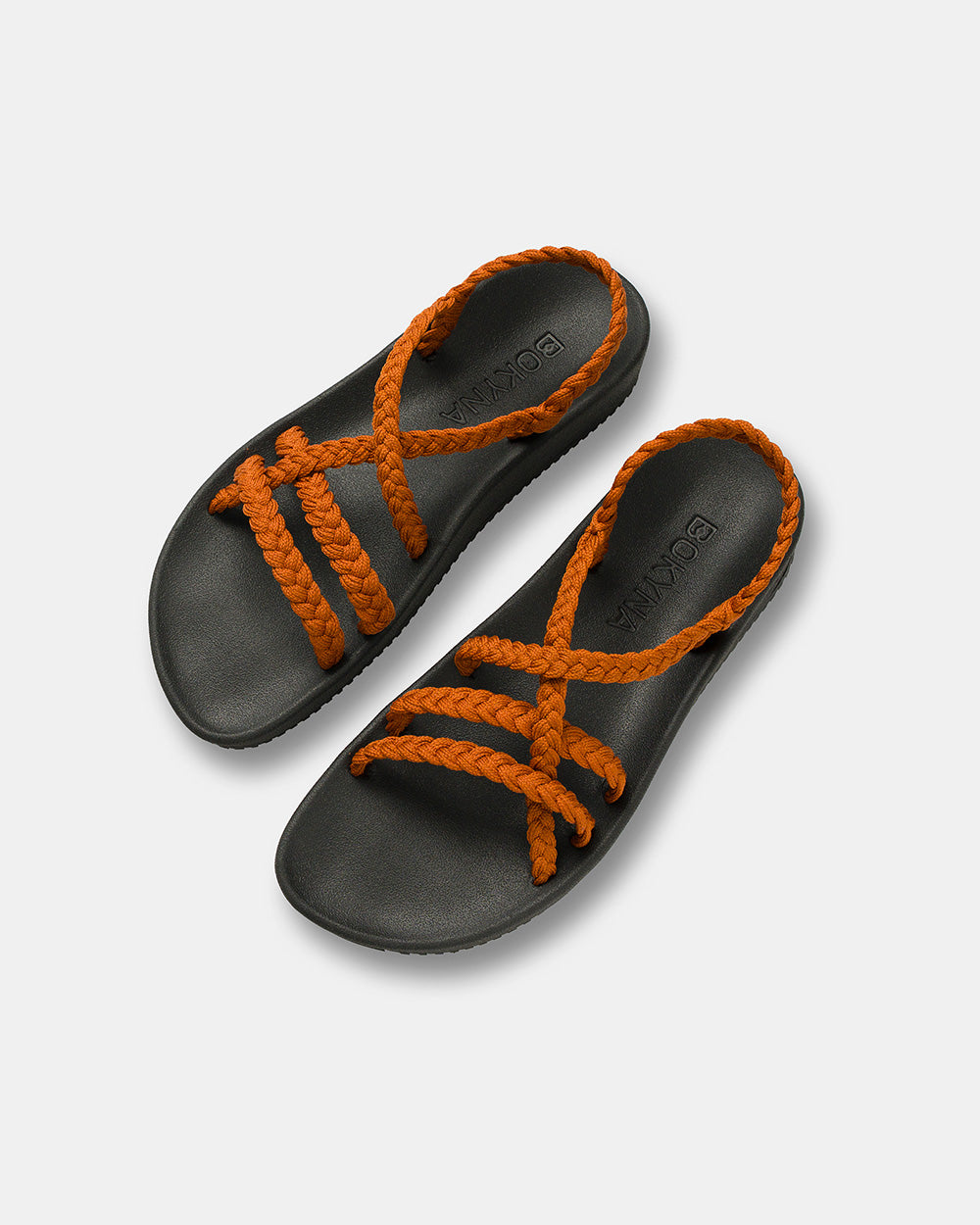 bokyna new elevate collection Terracotta color sandals for women in 2025