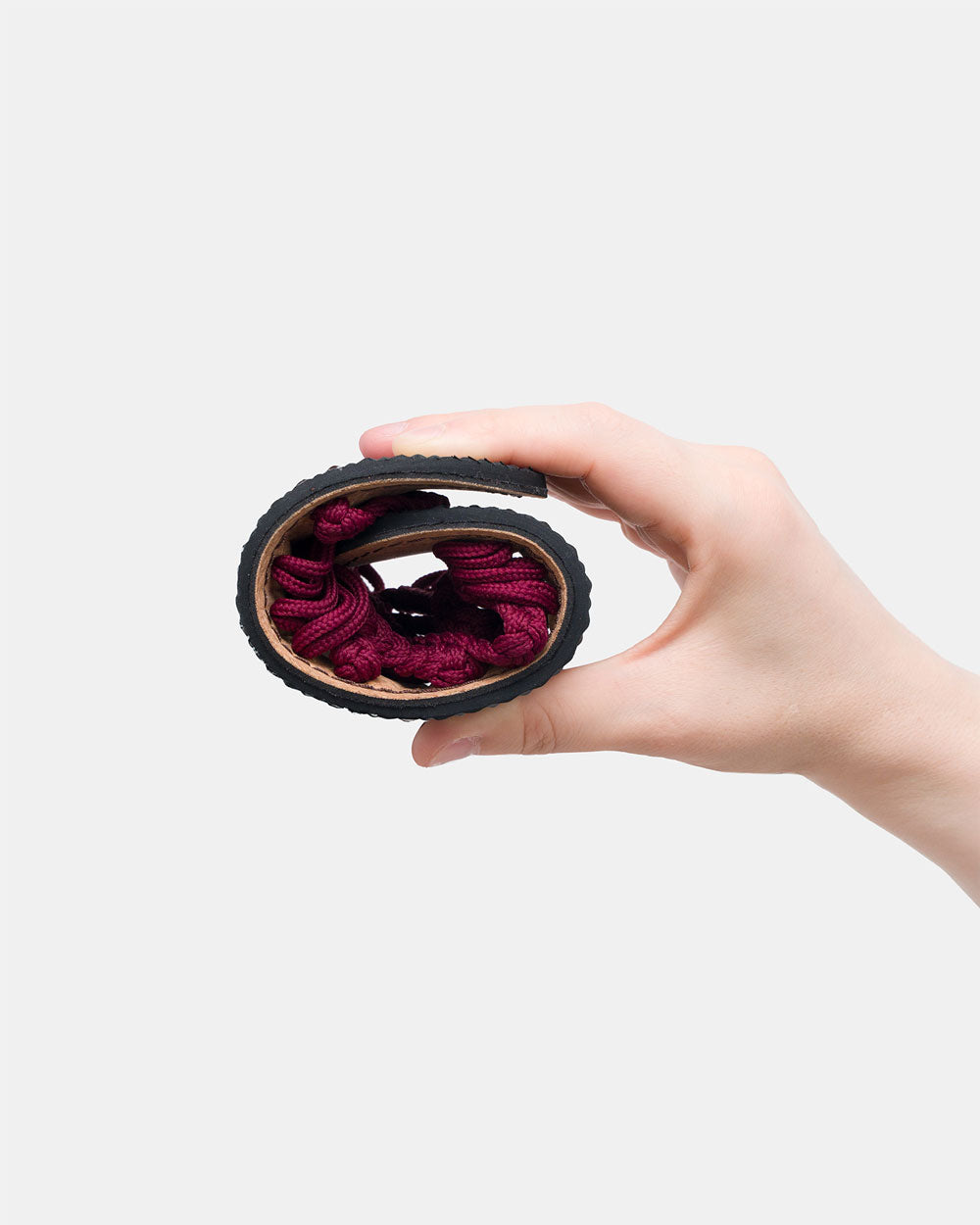 Bokyna burgundy sandals for women