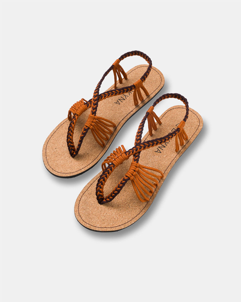 Bokyna caramal brown sandals for women
